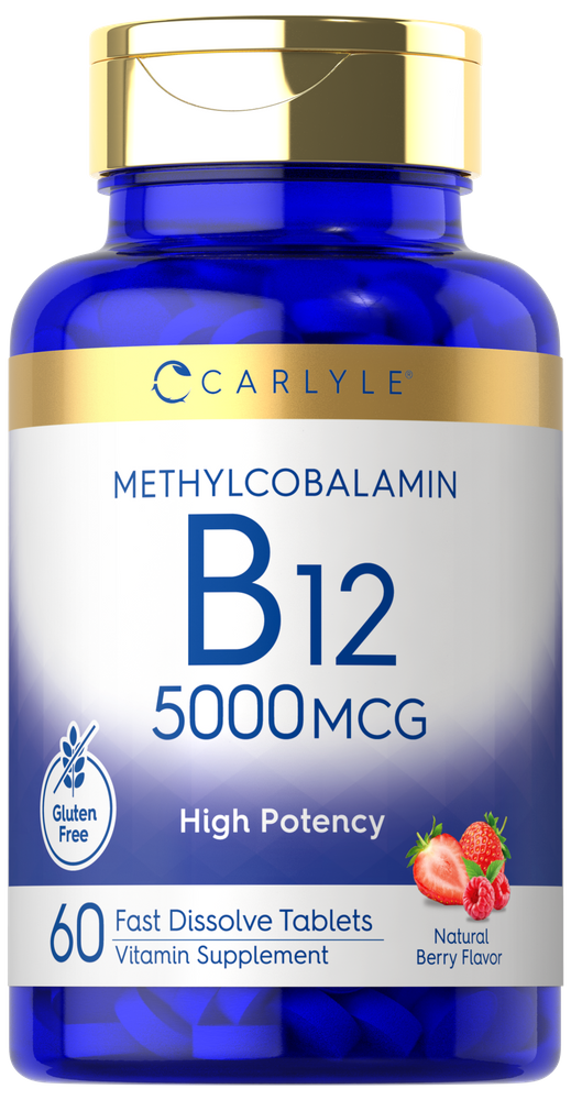 Vitamina B-12 5000mcg | 60 Comprimidos