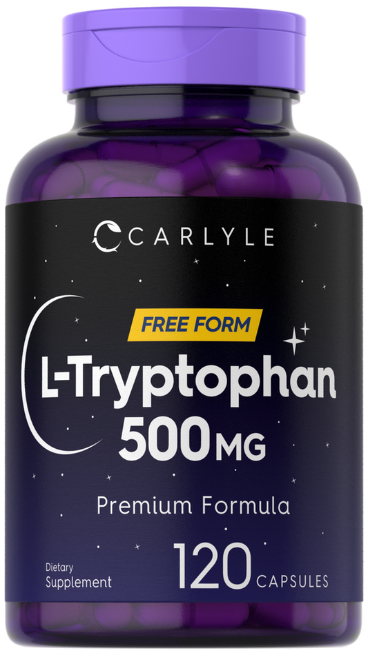 L-Tryptophan 500mg | 120 Capsules