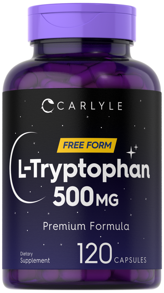 L-Tryptophan 500mg | 120 Capsules