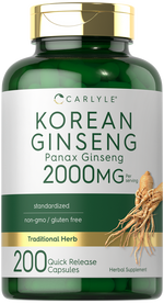 Load image into Gallery viewer, Korean Ginseng Extract 2000mg | 200 Capsules
