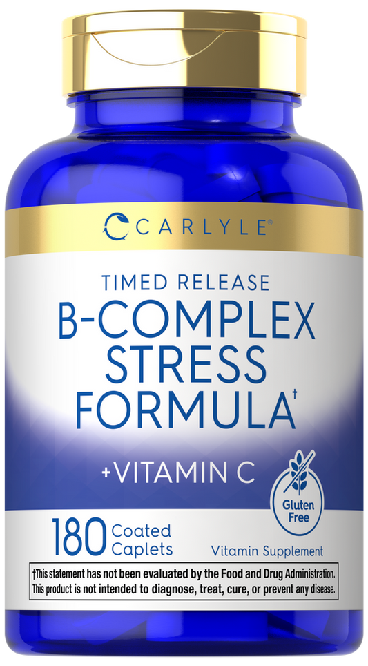 Complexe de Vitamine B avec Vitamine C | 180 Comprimés