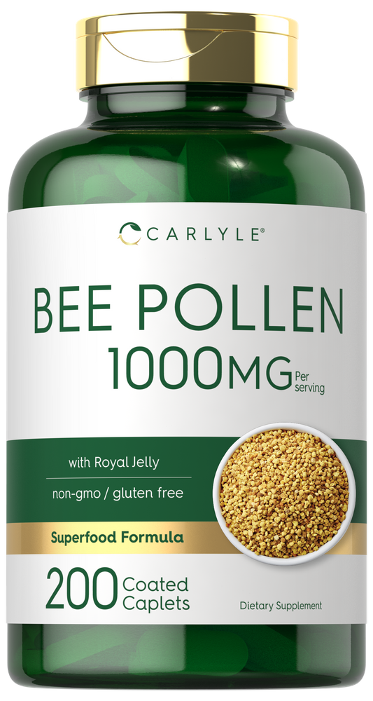 Polen de Abeja 1000mg por porción | 200 Cápsulas