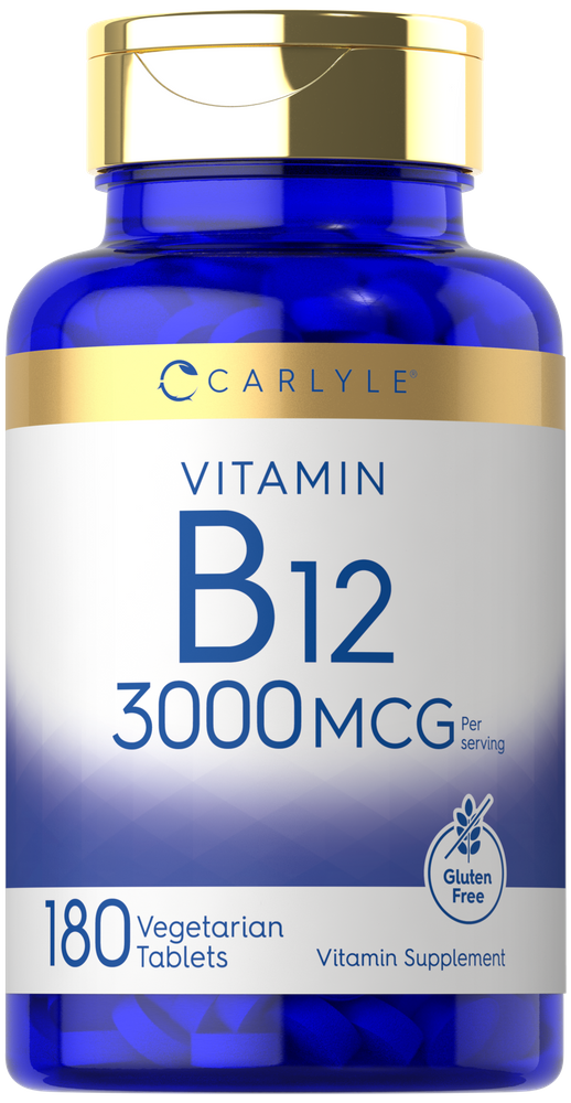 Vitamin B-12 3000mcg | 180 Tablets