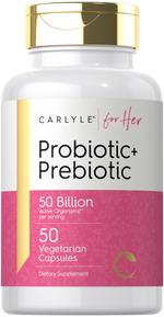 Load image into Gallery viewer, Prebiotic &amp; Probiotic for Her | 50 Capsules
