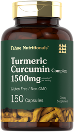 Load image into Gallery viewer, Turmeric Supplement 1500 mg | 150 Capsules
