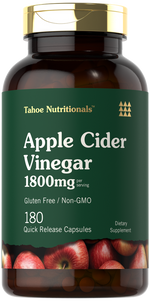 Load image into Gallery viewer, Apple Cider Vinegar 1800mg | 180 Capsules
