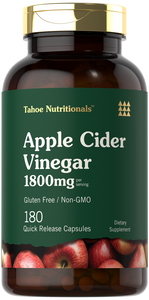 Apple Cider Vinegar 1800mg | 180 Capsules