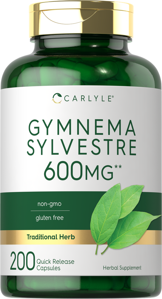 Gymnema Sylvestre Leaf Extract 600mg | 200 Capsules