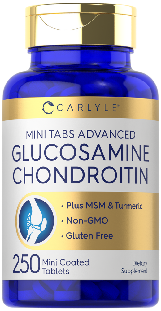 Glucosamine Chondroïtine MSM Curcuma | 250 Mini Tablets