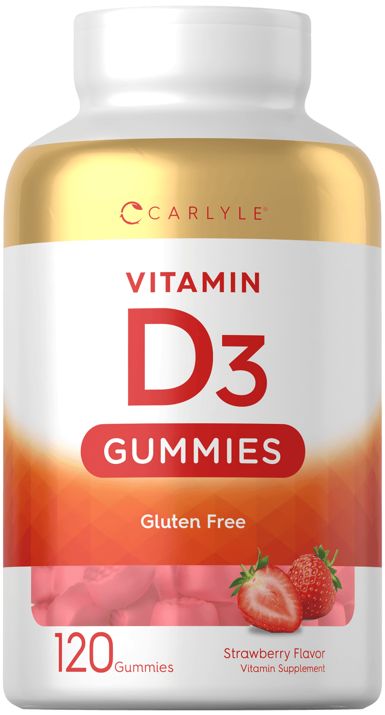 Vitamin D3 Gummies 3000 IU | Strawberry Flavored