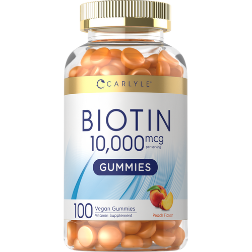 View 1 Biotin 10000mcg per serving | 100 Gummies