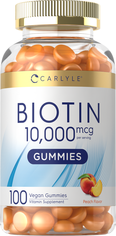 Biotine 10000 mcg par portion | 100 Gommes