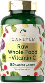 Load image into Gallery viewer, Raw Whole Foods with Vitamin C | 180 Caplets
