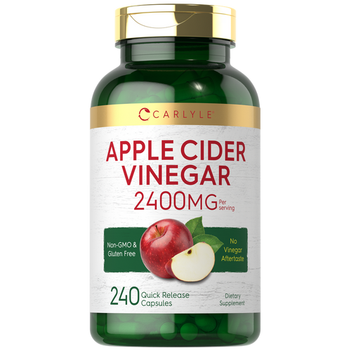 View 1 Vinagre de Maçã 2400mg por porção | 240 Cápsulas