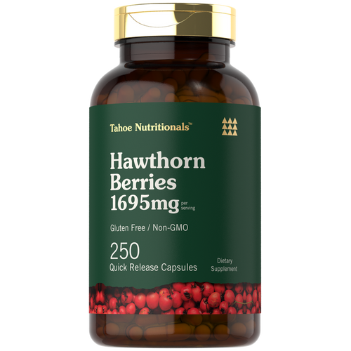 View 1 Hawthorn Berry 1695mg per serving | 250 Capsules
