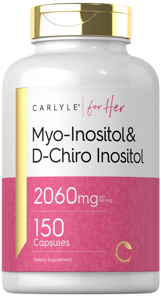 Myo-Inositol & D-Chiro Inositol 2060mg per serving | 150 Capsules