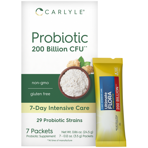 View 1 Probiotic for Men and Women | 200 Billion CFU | 7 Packets (3.5 g each)