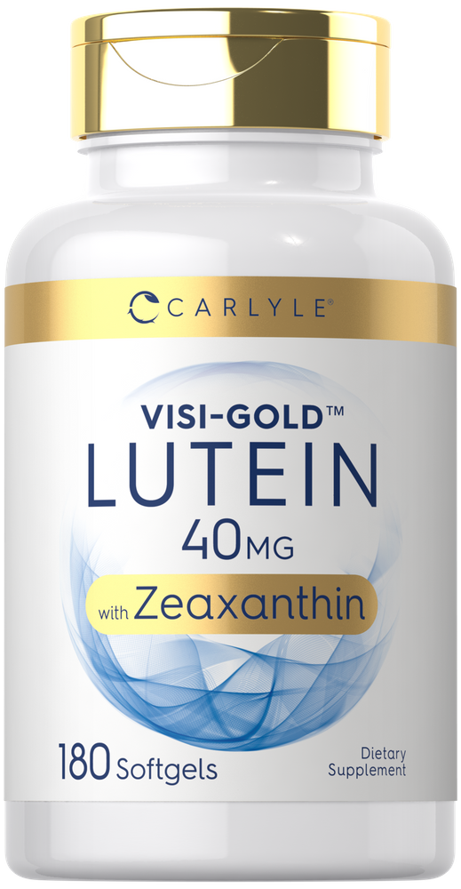 Luteína y Zeaxantina | 180 Cápsulas Blandas