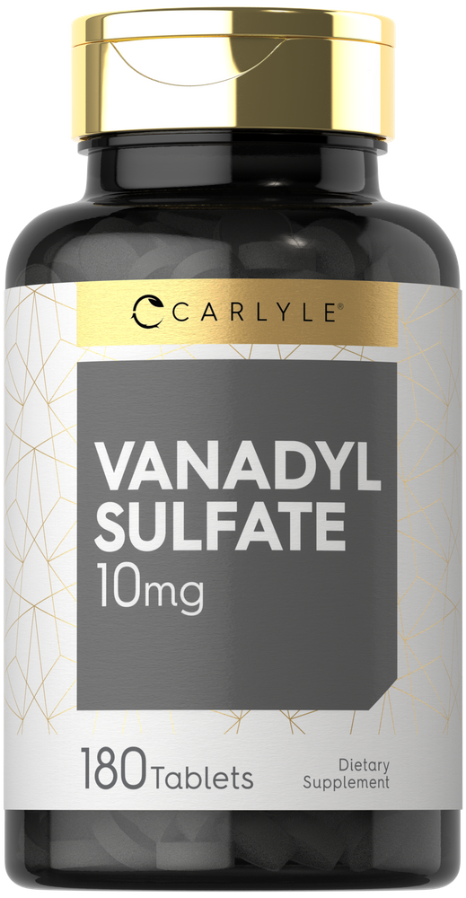 Sulfato de Vanadil 10mg | 180 Comprimidos