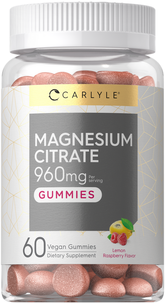 Magnesium Citrate 960mg per serving | 60 Gummies