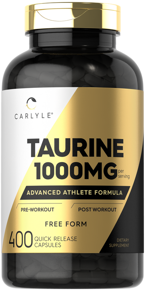 Taurine 1000mg par portion | 400 Capsules