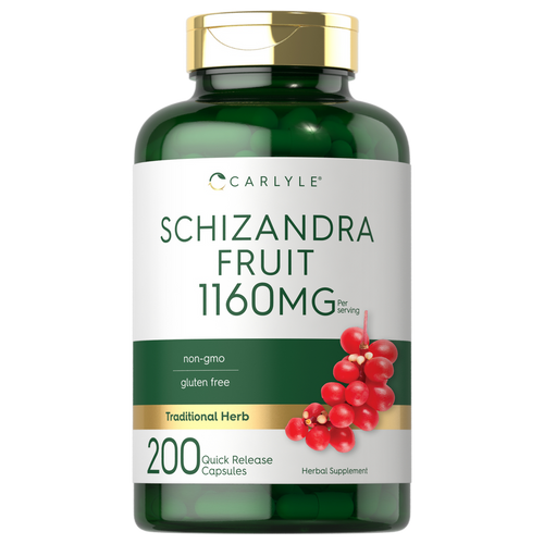 View 1 Schizandra Extract 1160mg per serving | 200 Capsules