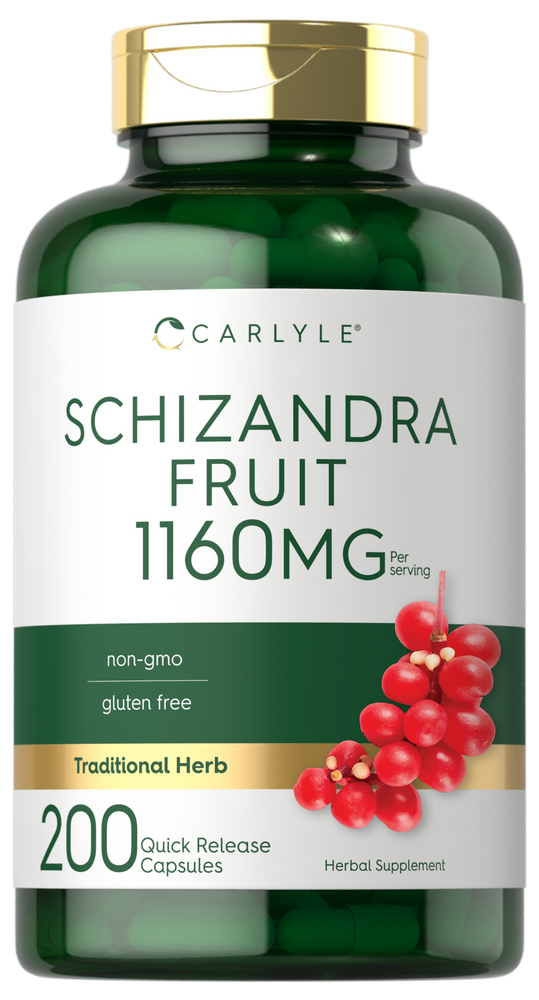 Schizandra Extract 1160mg per serving | 200 Capsules