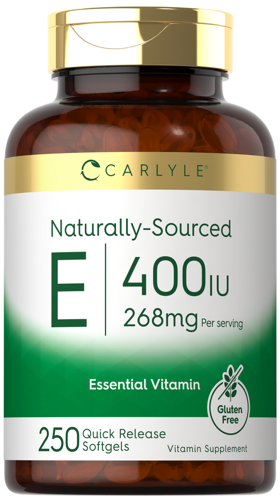 Vitamina E 400IU per porzione | 250 Softgels