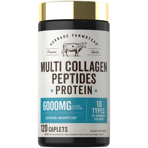 View 1 Multi Collagen Peptides 6000mg | 120 Caplets