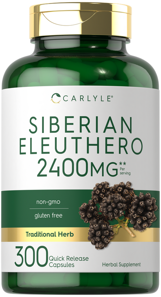 Siberian Eleuthero | 300 Capsules