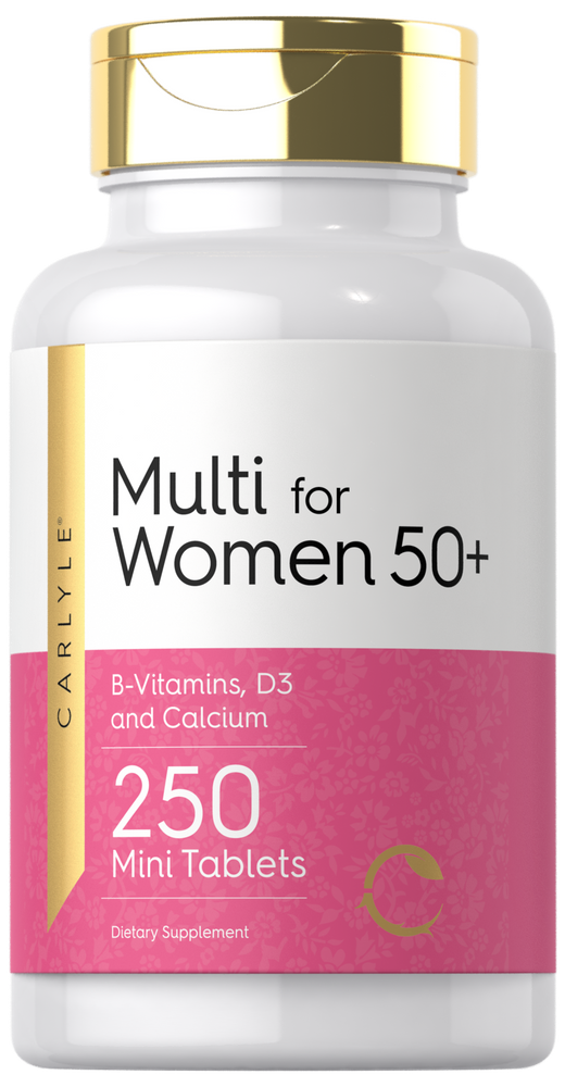 Multivitamínico para Mulheres 50+ | 250 Mini Comprimidos