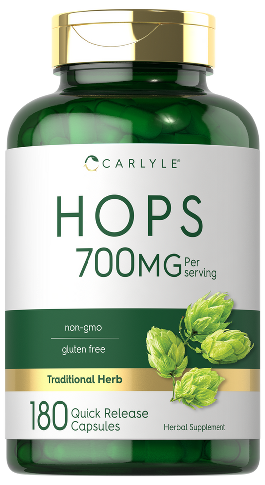 Hops 700mg per serving | 180 Capsules