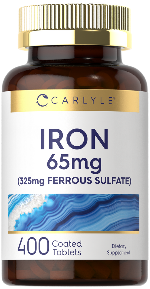 Iron Ferrous Sulfate 65mg | 400 Tablets