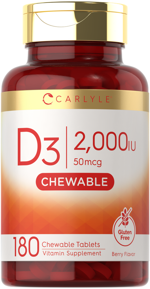 Vitamin D-3 2000IU | 180 Tablets