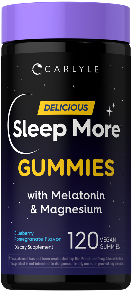 Gomas para Dormir com Melatonina e Magnésio | 120 Unidades