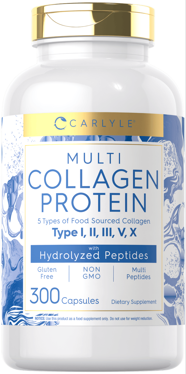 Proteína de Colágeno Multiplus | 300 Cápsulas