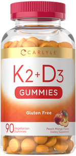 Load image into Gallery viewer, Vitamin D3 + K2 | 90 Gummies
