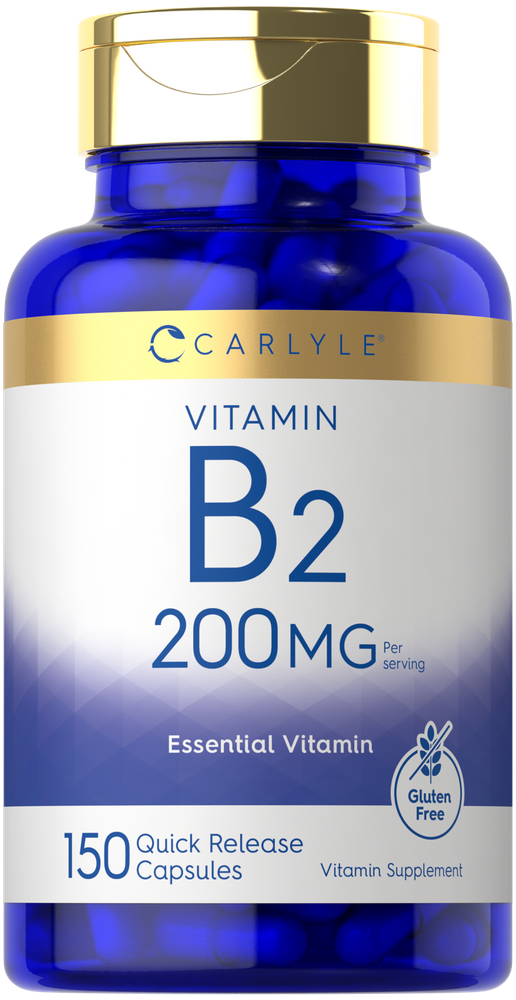 Vitamin B-2 200mg per serving | 150 Capsules