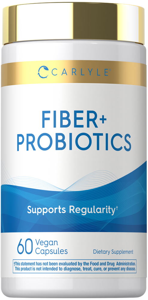 Complément de fibres et probiotiques | 60 Capsules