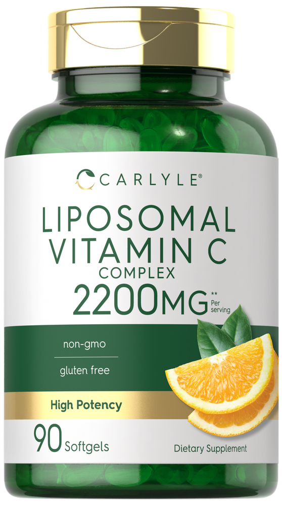 Vitamina C Liposomal 2200 mg por porción | 90 cápsulas blandas