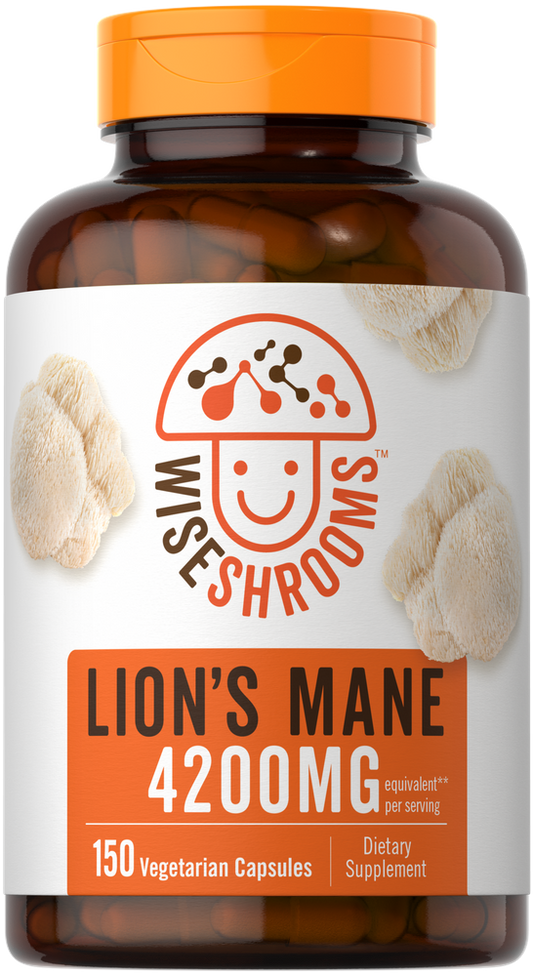 Lions Mane 4200mg per serving | 150 Capsules