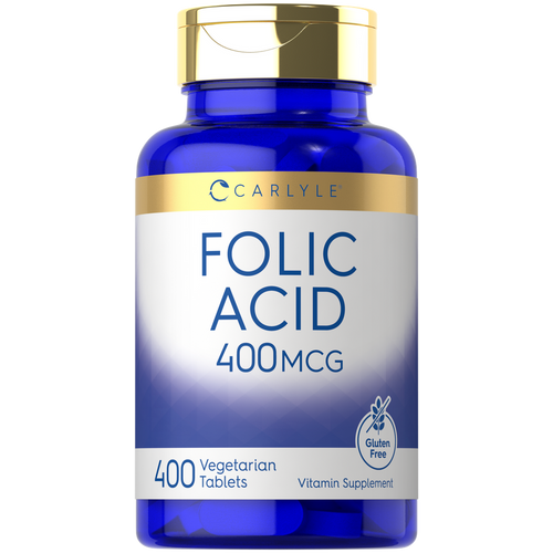 View 1 Ácido Fólico 400 mcg | 400 Tabletas