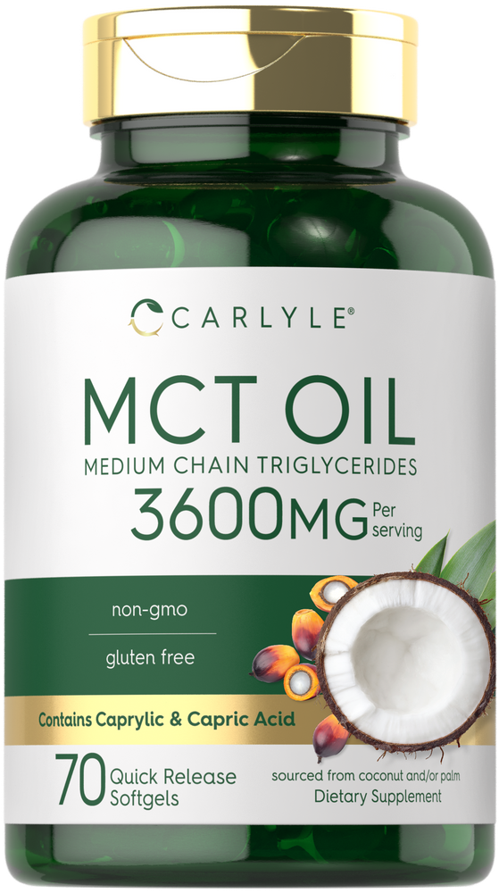 MCT Oil 3600mg | 70 Softgels