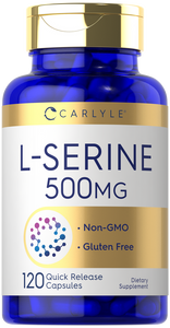 L-Serine 500mg | 120 Capsules