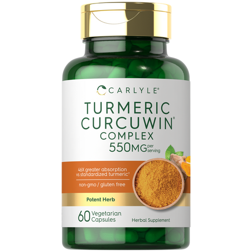 View 1 Turmeric 550mg per serving | 60 Capsules