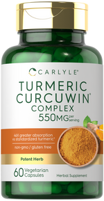 Load image into Gallery viewer, Turmeric 550mg | 60 Capsules
