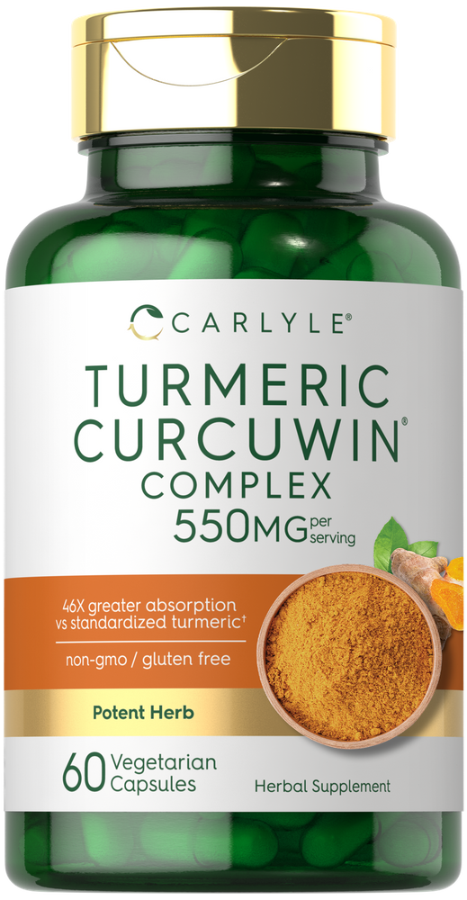 Curcuma 550 mg par portion | 60 Capsules