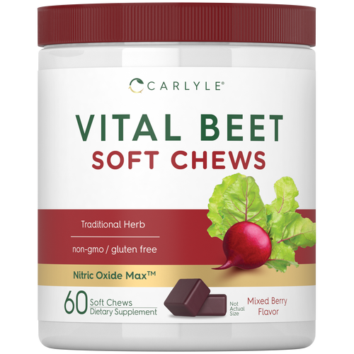 View 1 Beet Root Soft Chews | 60 Count