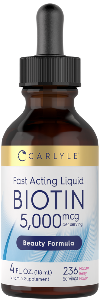 Biotine 5000mcg | 4oz Liquide