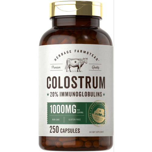 View 1 Colostro 1000mg por porção | 250 Cápsulas
